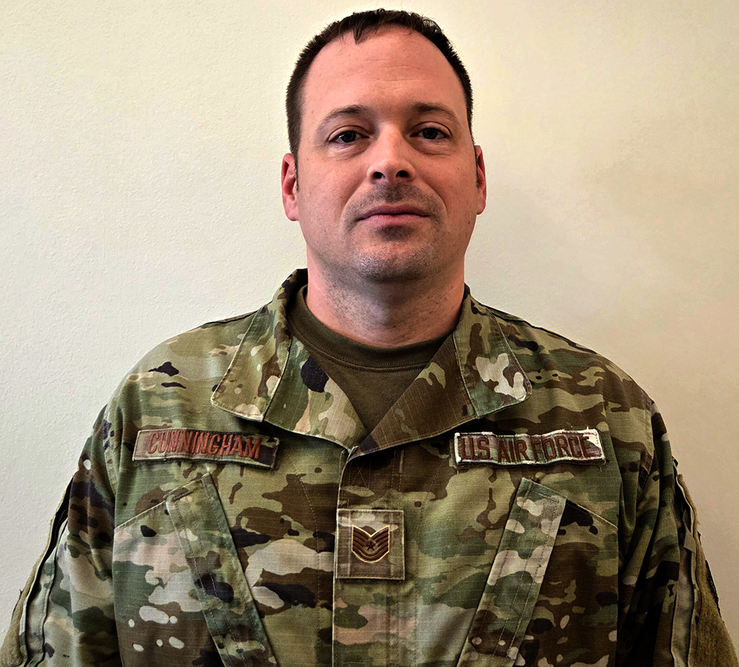 Tech. Sgt. Wesley J. Cunningham Tech. Sgt. Wesley J. Cunningham